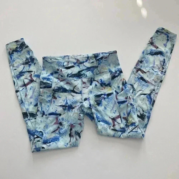 Lululemon Wunder Under Exposure Multi Print, Size 6, 7/8 Length - Picture 2 of 8
